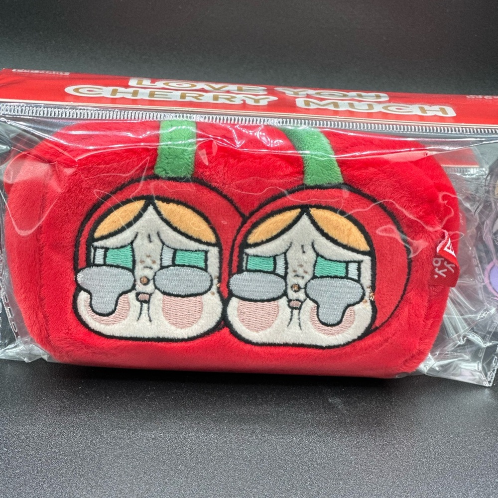 Love you cherry much plush bag crybaby